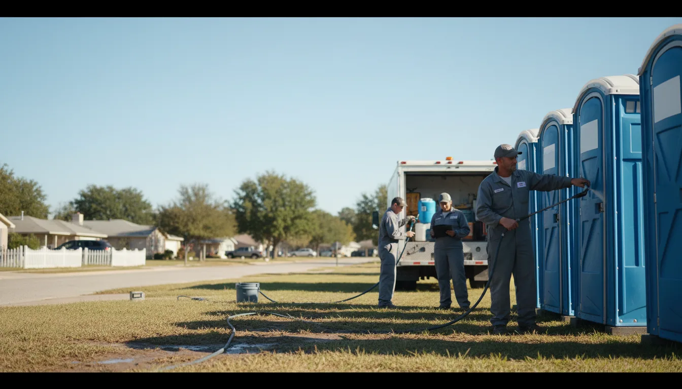 Long-Term Portable Toilet Rental in Eldorado, TX near me